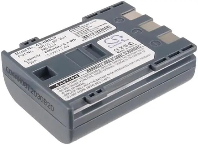 Main image of Battery for Canon 40MC BP-2LH S40 S60 ZR800 BP-2L5 BP2LCL ER-D120 NB-2L NB-2LH