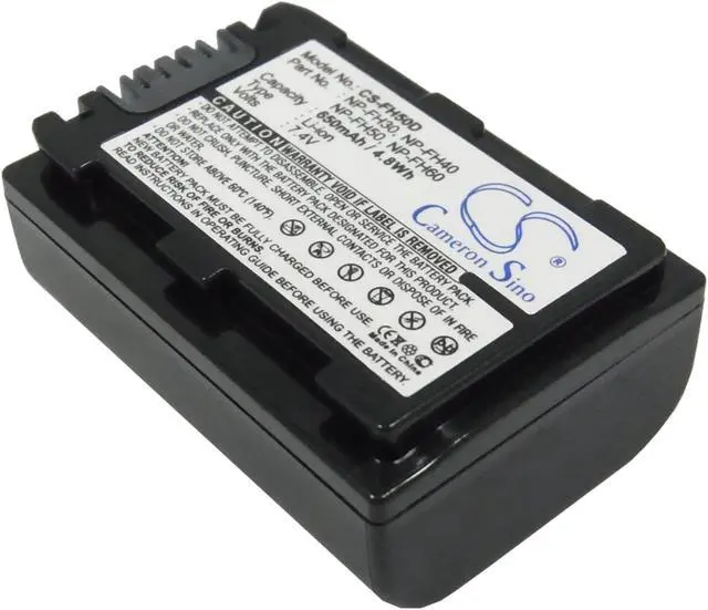 Main image of Battery for Sony CR-HC51E HDR-UX5 DCR-30 NP-FH30 NP-FH40 NP-FH50 NP-FH60 650mAh