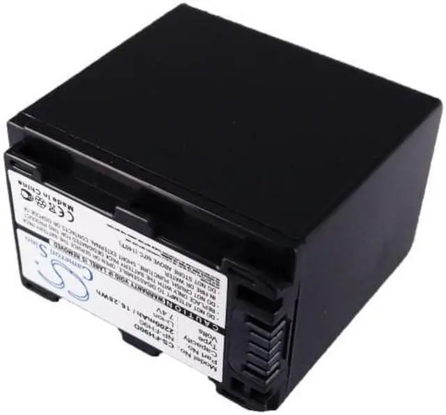 Alt view image 2 of 5 - Battery for Sony DCR-SR85 HDR-CX7 HDR-HC9 HDR-SR10 NP-FH90 2200mAh Fully Decoded