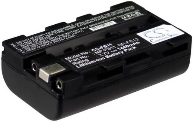 Alt view image 3 of 5 - Battery for Sony DSC-F55 P50 DCR-PC5 DCR-TRV1VE NP-F10 NP-FS10 NP-FS11 NP-FS12