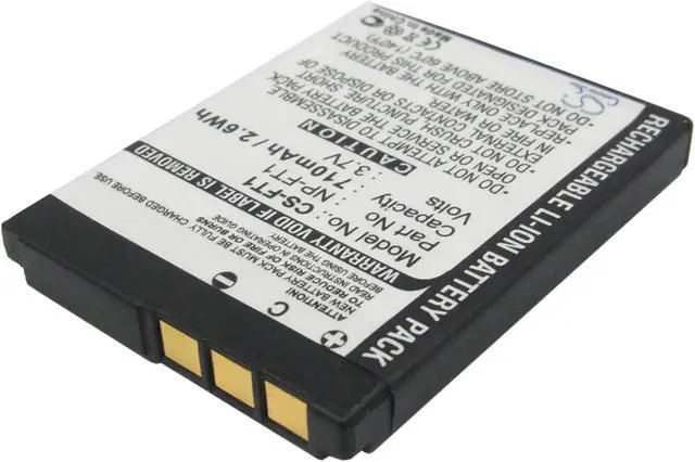 Alt view image 2 of 5 - Battery for Sony DSC-L1 DSC-M1 DSC-M2 DSC-T1 DSC-T10 DSC-T33 DSC-T5 T9 NP-FT1
