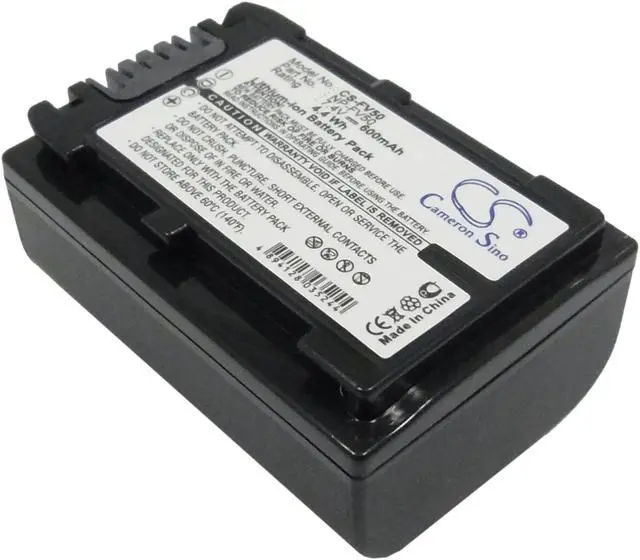 Main image of Battery for Sony HDR-HC9 HDR-PJ20 HDR-PJ50 HDR-UX20 HDR-XR550 NP-FV50 600mAh