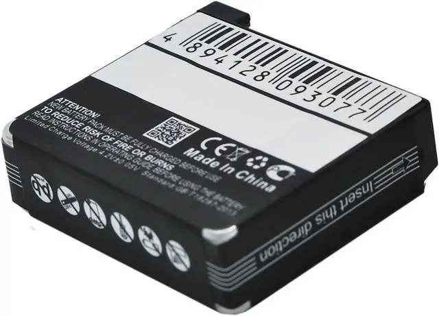 Alt view image 4 of 5 - Battery for GoPro Hero 4 Black Silver 4+ 335-06532-000 AHDBT-401 Go Pro 950mAh