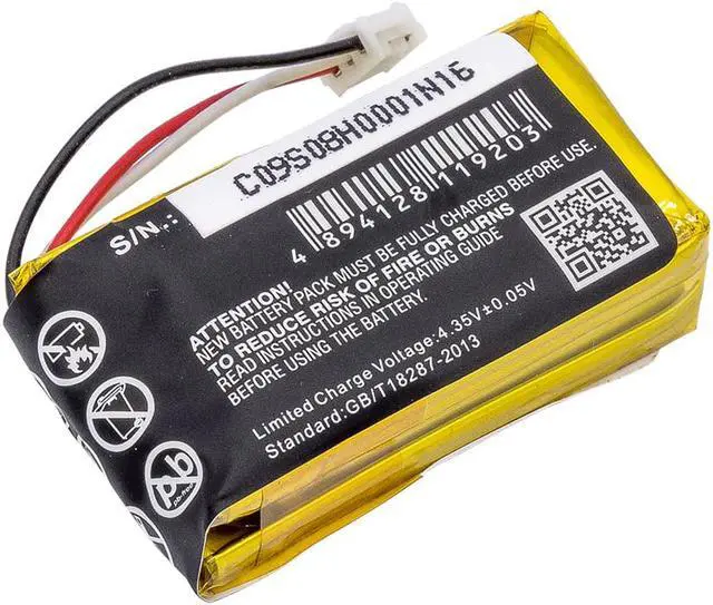 Alt view image 3 of 6 - Battery for Gopro CHDHA-301 Hero + HWBL1 Plus PR-062334 Camera CS-GDB005MC 800mA