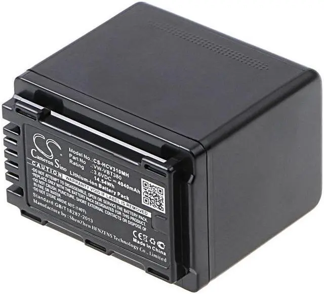 Main image of Battery for Panasonic HC-550EB HC-989 HC-V110 HC-V720 HC-V770 VW-VBT380 4040mAh