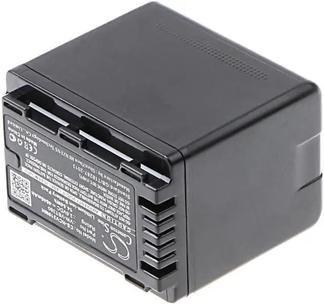 Alt view image 3 of 5 - Battery for Panasonic HC-550EB HC-989 HC-V110 HC-V720 HC-V770 VW-VBT380 4040mAh