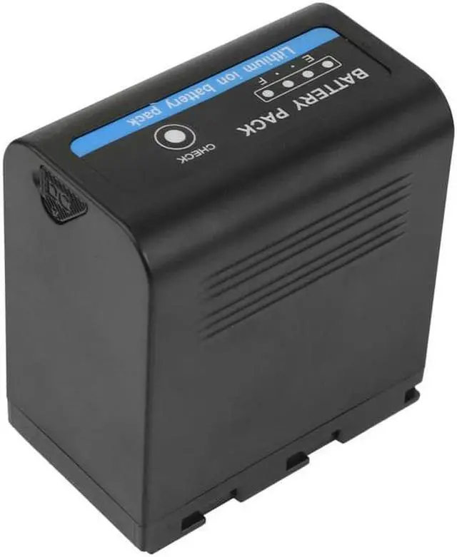 Alt view image 4 of 5 - Battery for JVC GY-HM200E GY-HM600 GY-HMQ10U LC-2J SSL-JVC50 SSL-JVC70 7800mAh