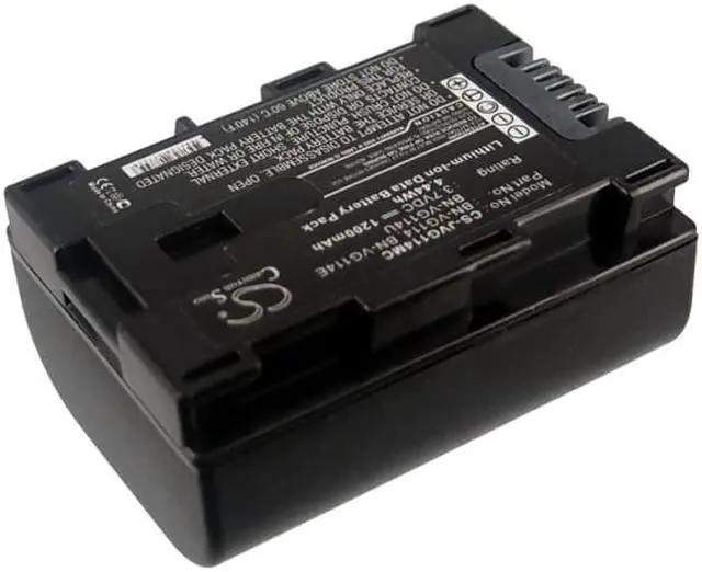Alt view image 2 of 5 - Battery for JVC BN-VG114 BN-VG114AC BN-VG114E BN-VG114SU BN-VG114U BN-VG114US