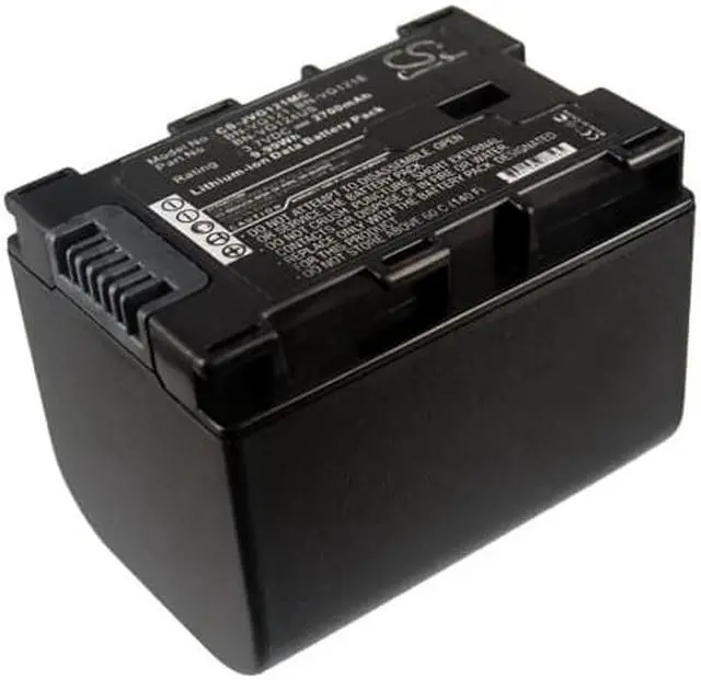 Alt view image 2 of 5 - Battery for JVC GZ-E10 GZ-E100 GZ-MS250U BN-VG121 BN-VG121SU BN-VG121US 2700mAh