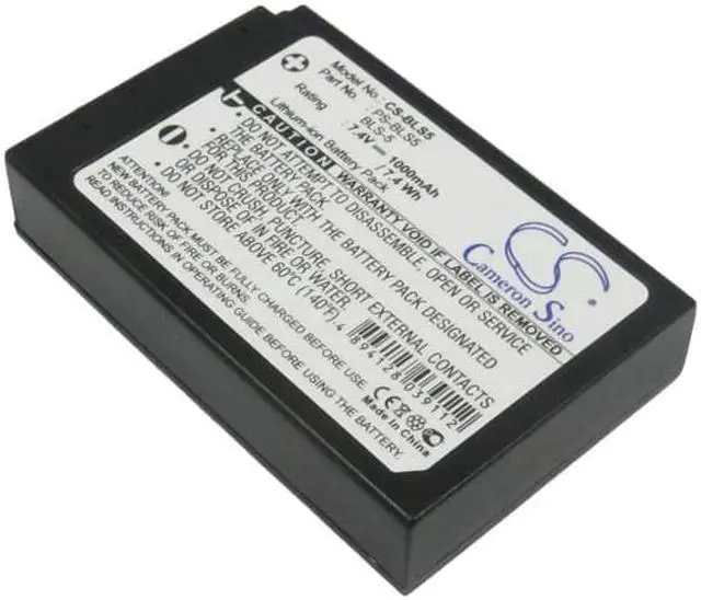 Main image of Battery for Olympus E-PC2 E-PL5 E-P3 PEN E-PL2 E-PL3 E-PM1 BLS-5 BLS-50 PS-BLS5