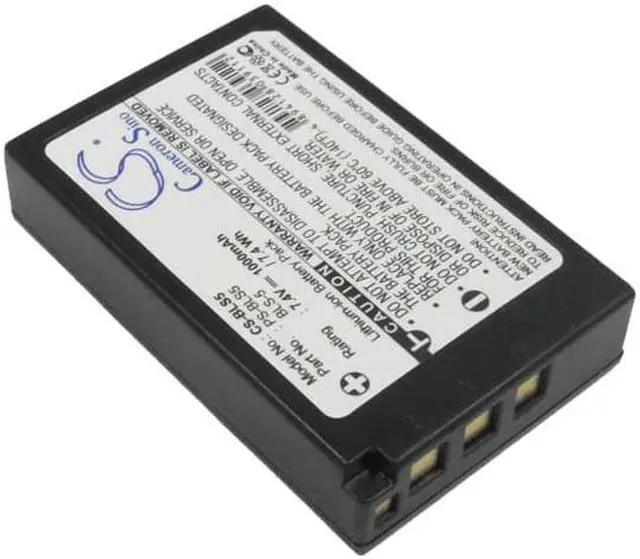 Alt view image 2 of 5 - Battery for Olympus E-PC2 E-PL5 E-P3 PEN E-PL2 E-PL3 E-PM1 BLS-5 BLS-50 PS-BLS5