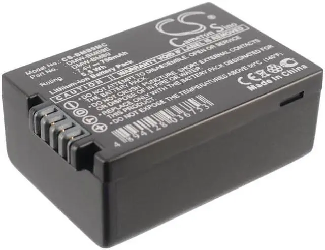 Main image of Battery for Panasonic DMC-FZ100 DMC-FZ40 DMC-FZ60 DMC-FZ70 DMW-BMB9 DMW-BMB9E