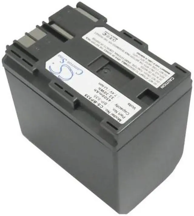 Main image of Battery for Canon MV500 FV10 FV100 FV2 MV500 ZR10 ZR80 ZR85 ZR90 BP-535 4500mAh