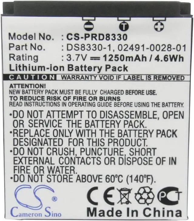 Alt view image 5 of 5 - Battery for HITACHI HDC831E Ricoh Prego 8330 ROLLEI VIVITAR BLI-315 BT.8530A.001