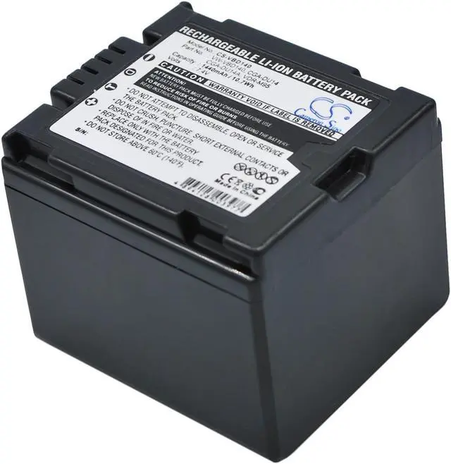 Main image of Battery for Panasonic CGA-DU14 VW-VBD140 HITACHI BZ-BP14S BZ-BP14SW DZ-BP14S