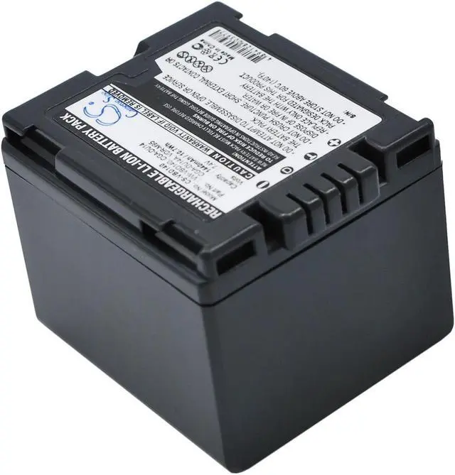 Alt view image 2 of 5 - Battery for Panasonic CGA-DU14 VW-VBD140 HITACHI BZ-BP14S BZ-BP14SW DZ-BP14S