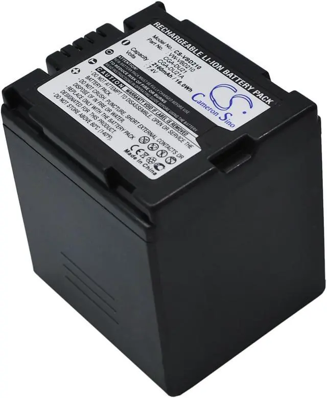 Main image of Battery for Panasonic CGA-DU21 VW-VBD210 HITACHI DZ-BP14S DZ-BP7S DZ-BP7SW