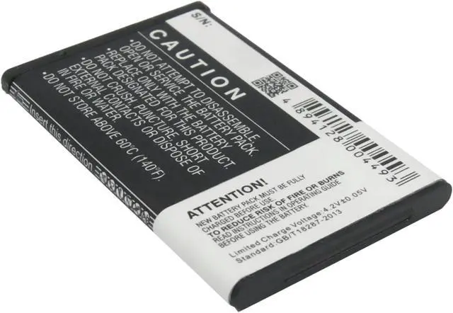 Alt view image 3 of 5 - Battery for Nokia 107 108 C2-05 X2 BBK i267 i508 V206 BL-4C BK-BL-4C JB-4C 750mA