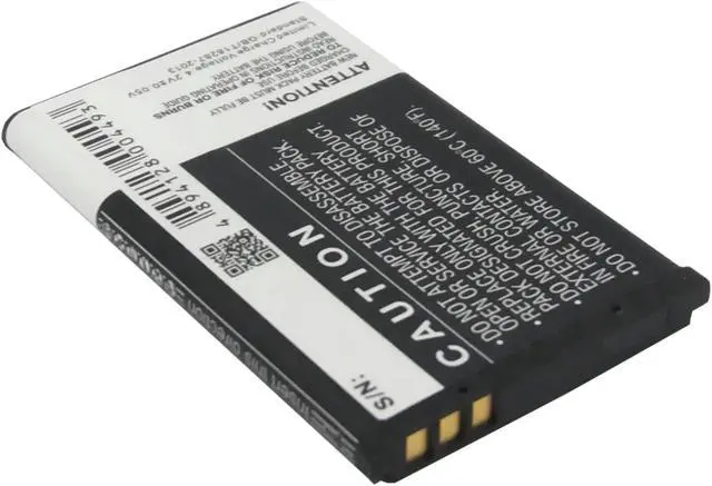 Alt view image 4 of 5 - Battery for Nokia 107 108 C2-05 X2 BBK i267 i508 V206 BL-4C BK-BL-4C JB-4C 750mA