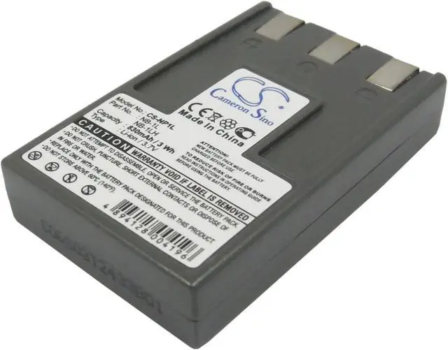 Main image of Battery for Canon S200 S230 PowerShot S110 S300 S400 S500 ER-D100 NB-1L NB-1LH