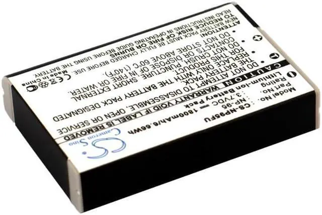 Alt view image 2 of 5 - Battery for Fujifilm FinePix F30 F31fd Ricoh GXR GXR-A12 GXR-S10 NP-95 DB-90