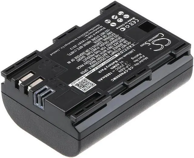 Alt view image 2 of 5 - Battery for Canon 5DS R 60D 60Da 6D 7D 70D R5 EOSR6 LP-E6N 1600mAh Fully Decoded