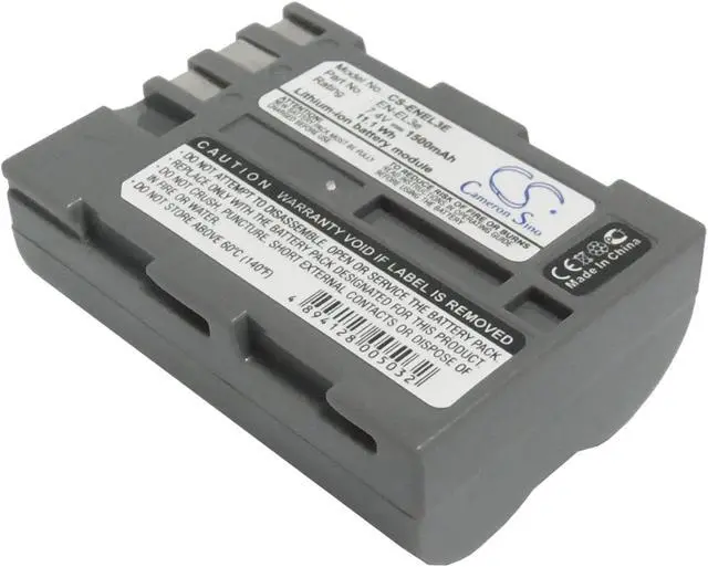 Main image of Battery for NIKON D100 D200 D300 D300S D50 D70 D700 D70s D80 D90 EN-EL3e 1500mAh