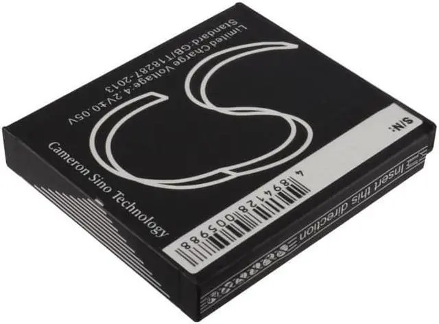 Alt view image 4 of 5 - Battery for Panasonic Lumix DMC-FS3 RICOH R10 R6 R7 R8 DMW-BCE10E BP-DC6-J DB-70