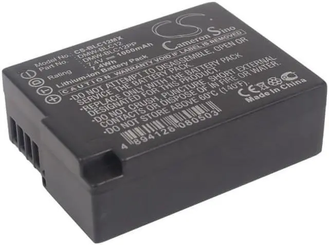 Main image of Battery for Panasonic DMC-GH2 GX8 Leica Sigma DP1Q DP3Q DMW-BLC12 BP-DC12 BP-51