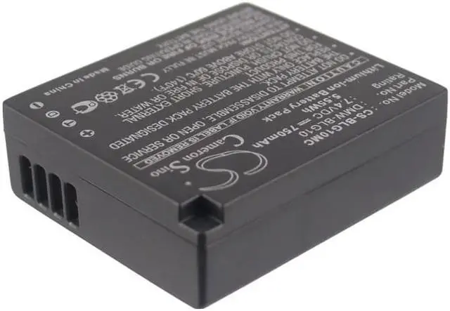 Main image of Battery for Panasonic DMC-ZS60 Leica D-Lux Type 109 DMW-BLG10E BP-DC15 750mAh
