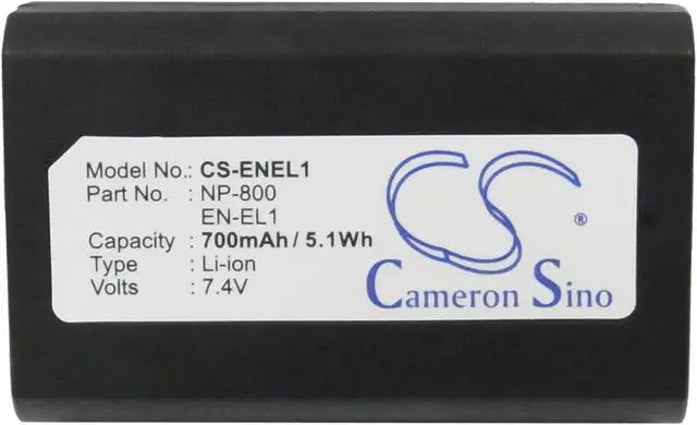 Alt view image 5 of 5 - Battery for NIKON Coolpix 775 880 885 995 E880 MINOLTA DiMAGE A200 EN-EL1 NP-800