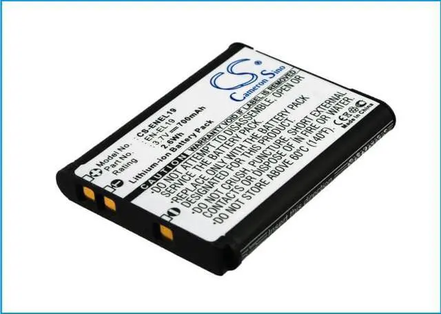 Alt view image 2 of 5 - Battery for Sony DSC-RX0 II DSC-RX0M2 NIKON Coolpix S100 S4400 NP-BJ1 EN-EL19