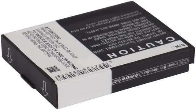 Alt view image 3 of 5 - Battery for Actionpro ISAW A1 A2 Ace A3 X7 083443A Camera CS-APX700MC 1300mAh