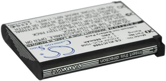 Alt view image 2 of 5 - Battery for RICOH SL-58 SL-68 Kodak M200 M883 X53 X54 KLIC-7006 LB-012 DS-6365