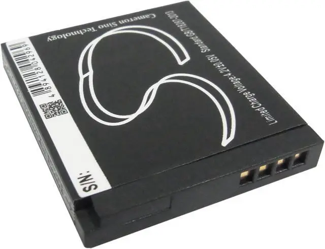 Alt view image 3 of 5 - Battery for Panasonic Lumix DMC-FP77 DMC-FS14 ACD-341 DMW-BCK7 DMW-BCK7E VW-BCK7