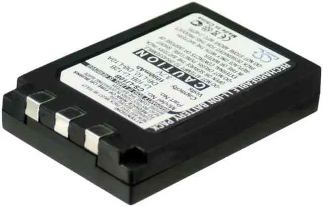 Alt view image 2 of 5 - Battery for OLYMPUS C-50 X-1 X-3 X-500 Sanyo DSC-J1 Li-10B LI-12B DB-L10 DB-L10A