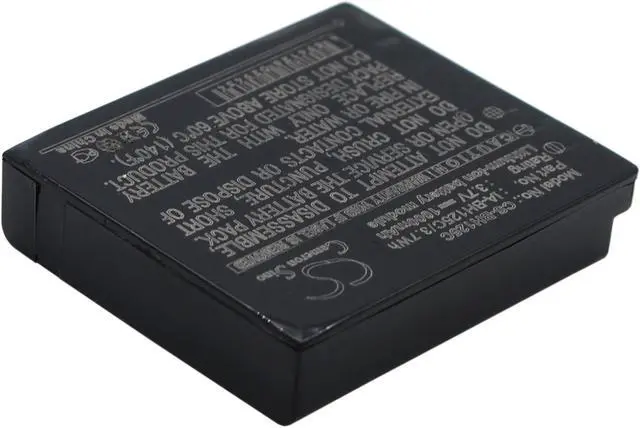 Alt view image 3 of 5 - Battery for Samsung HMX-R10 HMXR10BN HMXR10BNXXA HMX-R10BP HMX-R10SP IA-BH125C
