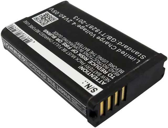 Alt view image 4 of 5 - Battery for Garmin E1GR E2GR VIRB Elite Virb 010-01088-00 010-11599-00 1800mAh