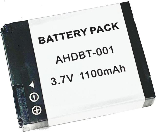 Alt view image 7 of 7 - Replacement Battery for GoPro HD HERO Original & HD HERO2 Professional Cameras AHDBT-001 AHDBT-002