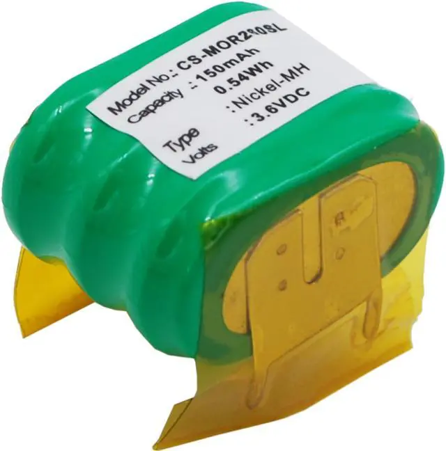 Alt view image 2 of 5 - Battery for Motorola PMB3.6b R2600 R2660 R2670 CS-MOR260SL PLC 3.6v 150mAh Ni-MH