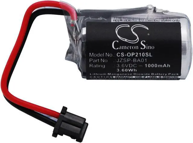 Alt view image 5 of 6 - Battery for Toshiba JZSP-BA01 JZSP-BA01-1 Omron SGDH Sigma 2 II II/V amplifier