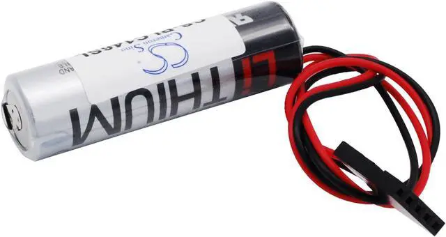 Alt view image 2 of 6 - Battery for Toshiba ER6V With JAE 5Pin Connector Yaskawa Motoman robot 479348-1