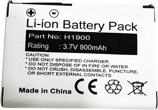 Alt view image 2 of 5 - Battery for HP Compaq iPAQ 1900 1910 1915 1920 1930 1935 1937 1940 1945 h1900 h1910 h1930 h1940
