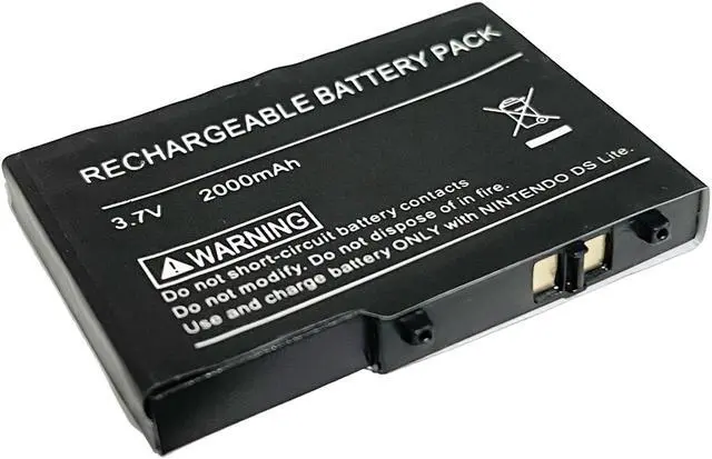 Alt view image 5 of 6 - Battery for Nintendo DS Lite NDSL NDS Lite USG-001 USG001 Light USG-003 USG003