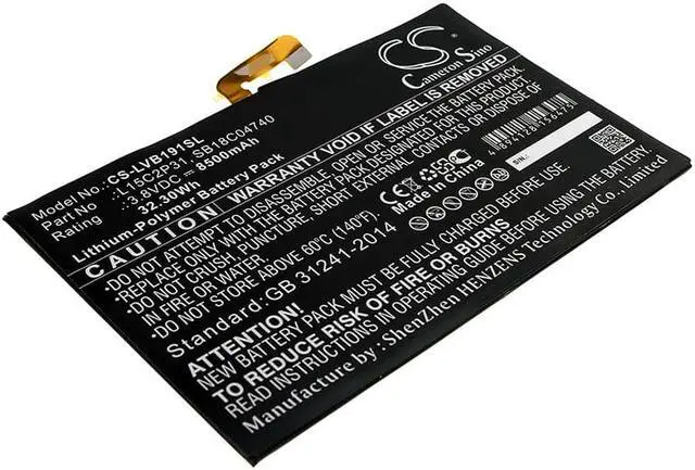 Main image of Battery for Lenovo YB1-X90F YB1-X90L YB1-X91X Yoga Book YB1 L15C2P31 SB18C04740