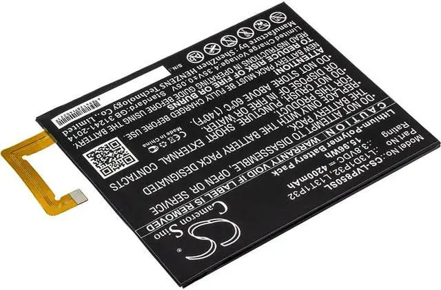 Alt view image 2 of 4 - Battery for Lenovo Tab 2 A8-50 A8-50F A8-50LC L13D1P32 L13T1P32 CS-LVP850SL