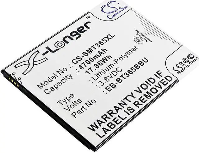 Main image of Battery for Samsung Galaxy Tab Active 2 8.0 M-T395C SM-T390 GH43-04317A 4700mAh