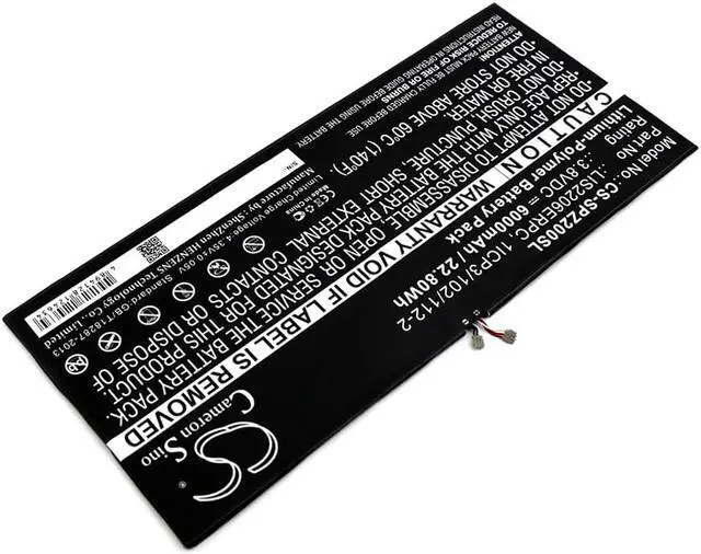 Alt view image 2 of 3 - Battery for Sony Castor SGP511 SOT21 Xperia Tablet Z2 1277-3631.1B LIS2206ERPC