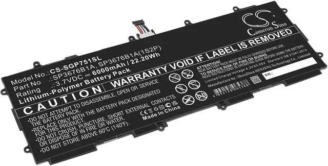 Main image of Battery for Samsung Galaxy Note 10.1 Tab 2 GH43-03562B SP3676B1A SP3676B1A(1S2P)