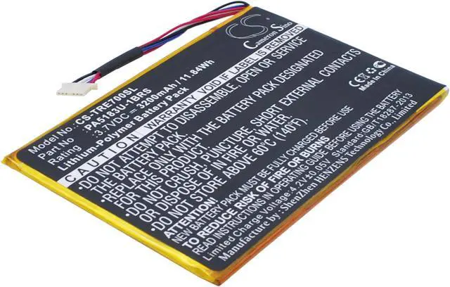 Main image of Battery for Toshiba AT7-B AT7-C AT7-C8 Excite Go Mini 7 PA5183U-1BRS CS-TRE700SL